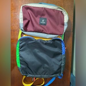 NWOT Colorful Cotopaxi Backpack Daypack with laptop sleeve